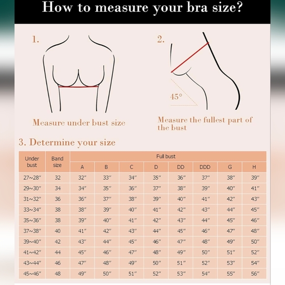 42C Nude Floral Jacquard Women's Minimizer Bra Full Coverage Non Padded Wirefree - Picture 13 of 13